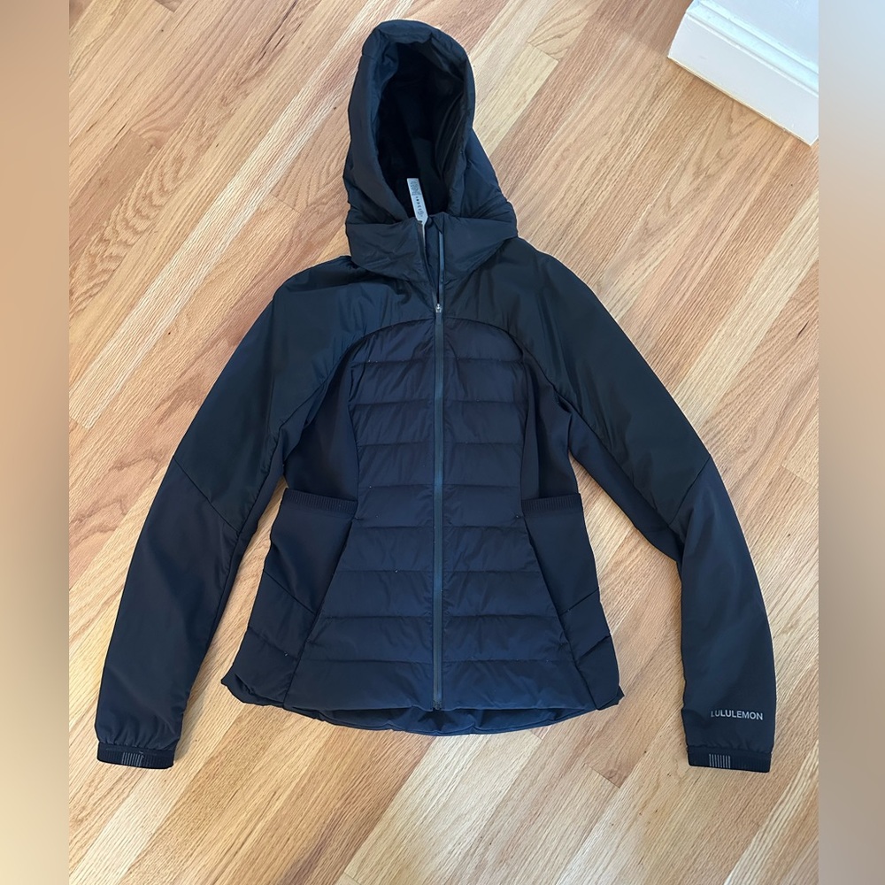 - Black Lululemon Jacket!!!  So lightweight and warm!